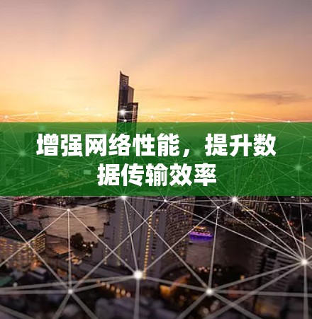 增强网络性能，提升数据传输效率