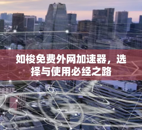 如梭免费外网加速器，选择与使用必经之路