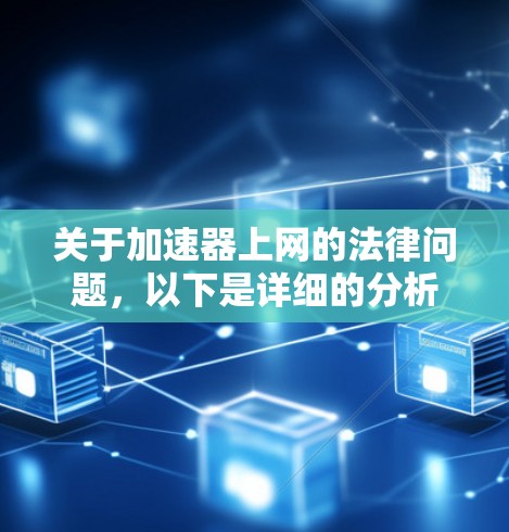 关于加速器上网的法律问题，以下是详细的分析和建议