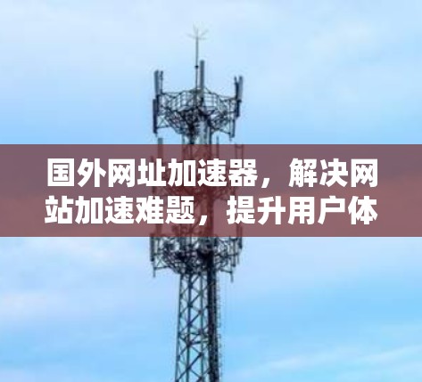 国外网址加速器，解决网站加速难题，提升用户体验的高效解决方案