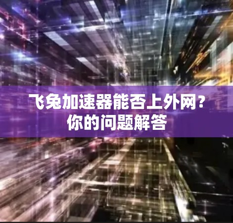 飞兔加速器能否上外网？你的问题解答