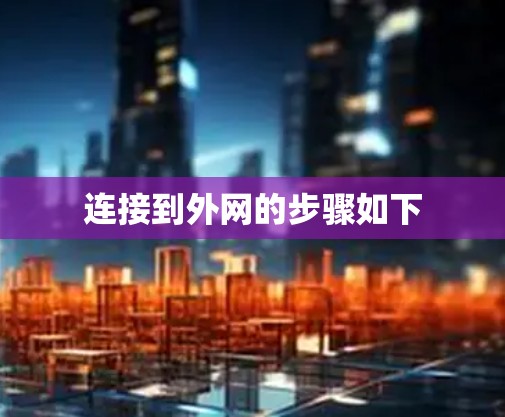 连接到外网的步骤如下