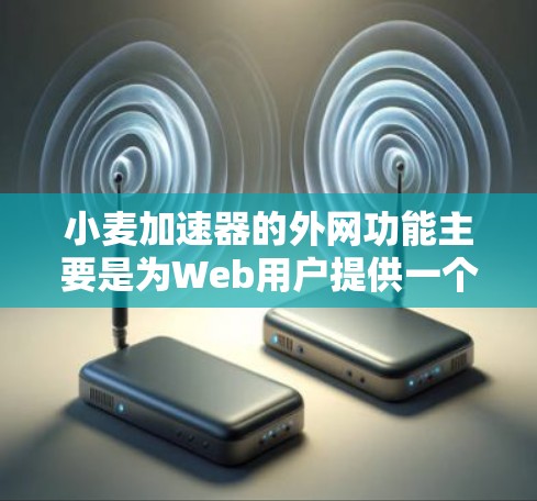 小麦加速器的外网功能主要是为Web用户提供一个加速和优化网络性能的工具，特别是在需要在互联网环境下使用时。以下是关于外网功能的详细信息