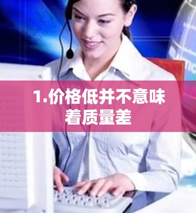 1.价格低并不意味着质量差 1.价格低并不意味着质量差