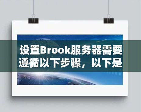 设置Brook服务器需要遵循以下步骤，以下是一个详细指南