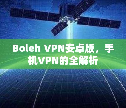Boleh VPN安卓版，手机VPN的全解析