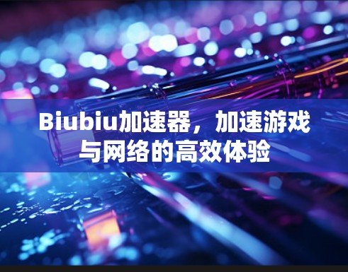 Biubiu加速器，加速游戏与网络的高效体验