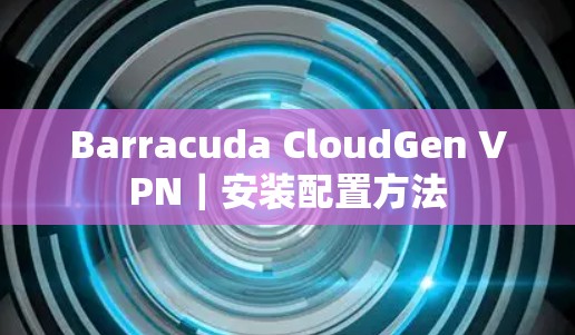 Barracuda CloudGen VPN｜安装配置方法