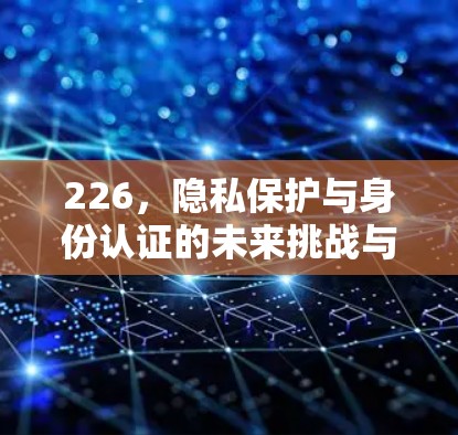226，隐私保护与身份认证的未来挑战与解决方案