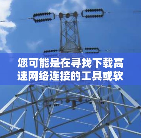 您可能是在寻找下载高速网络连接的工具或软件。以下是几种常用的高速网络下载工具及其特点