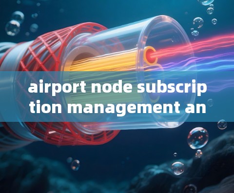 airport node subscription management and usage flow analysis