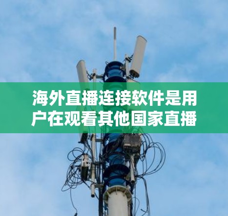 海外直播连接软件是用户在观看其他国家直播或推广平台时常用的工具。以下是对这些软件的详细分类和总结
